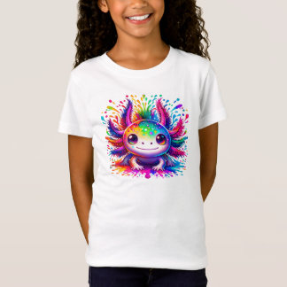 Camiseta Pequeno Axolotl, Grandes Sonhos: Uma Aventura Arco