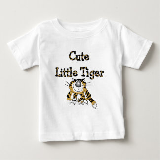Camiseta pequeno bonito e presentes do tigre