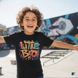 Camiseta Pequeno Boo Orange Black Halloween Matando