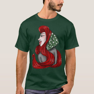 Camiseta Pequeno Cabelo Vermelho