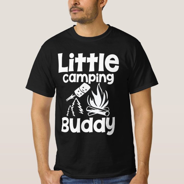 Camiseta Pequeno Camping Buddy (Frente)