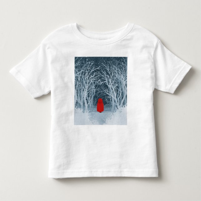 Camiseta Pequeno Chapéu Vermelho (Frente)