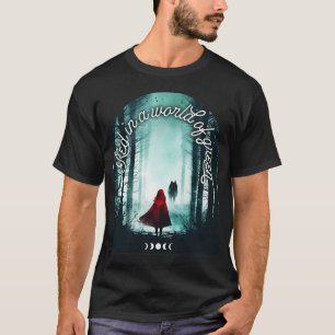 Camiseta Pequeno Chapéu Vermelho, Os Irmãos Grimm Fairy Ta
