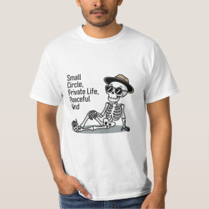 Camiseta Pequeno Círculo, Vida Privada, Mente Pacífica