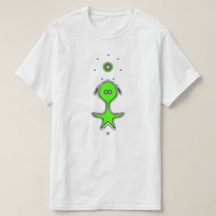 Camiseta Pequeno Companheiro Estranho (Verde)