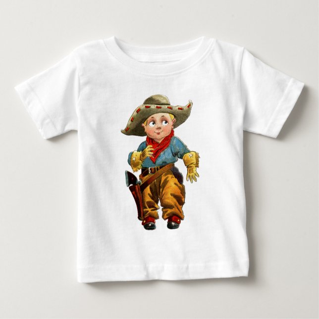 Camiseta Pequeno Cowboy (Frente)