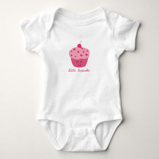 Camiseta Pequeno Cupcake Bebê Jersey Bodô