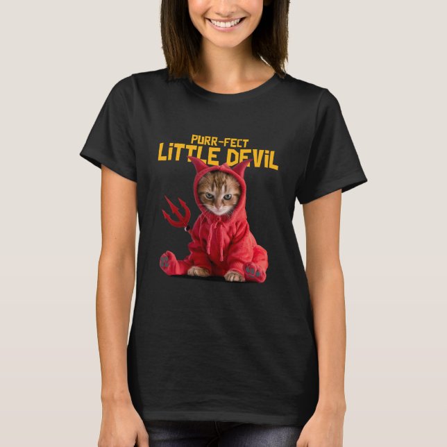 CAMISETA PEQUENO DEMÔNIO PERFEITO (Frente)