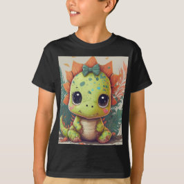 Camiseta Pequeno Dino Explorer: Roar com Confiança!