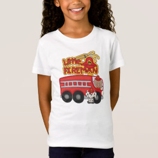 Camiseta pequeno do afro-americano do bombeiro do
