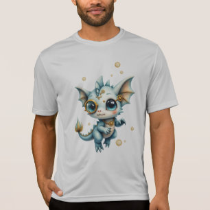 Camiseta Pequeno Dragão a Vapor – Engenheiro de Caos Profis