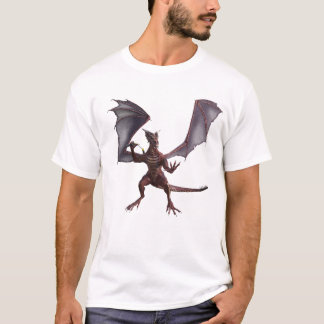 Camiseta Pequeno Dragão Vermelho