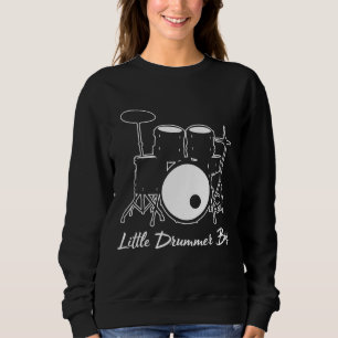 Camiseta Pequeno Drummer Drummer Toque Música