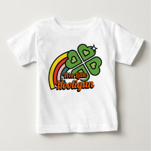 Camiseta Pequeno Duende Dia de São Patrício Trevo