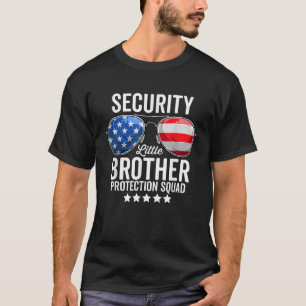 Camiseta Pequeno Esquadrão de Proteção Irmão Engraçado Gran