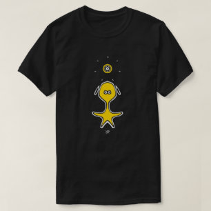 Camiseta Pequeno Estranho (Amarelo 2)