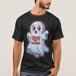 Camiseta Pequeno Fantasma Assustado