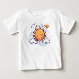 Camiseta ☀️ Pequeno Fato De Bebê Sunshine