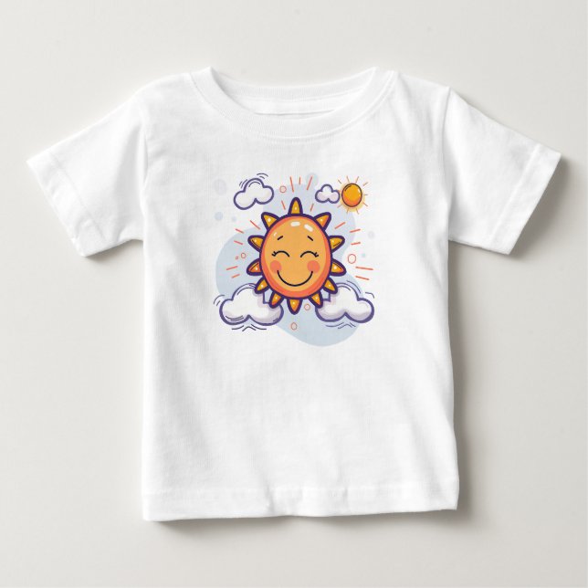 Camiseta ☀️ Pequeno Fato De Bebê Sunshine (Frente)