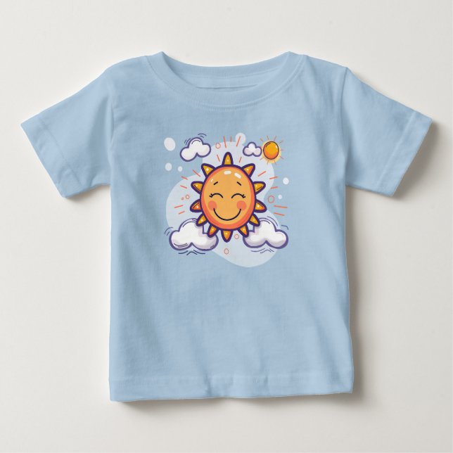 Camiseta ☀️ Pequeno Fato De Bebê Sunshine (Frente)