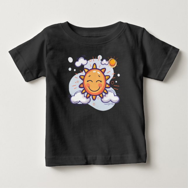 Camiseta ☀️ Pequeno Fato De Bebê Sunshine (Frente)