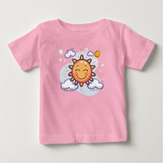 Camiseta ☀️ Pequeno Fato De Bebê Sunshine