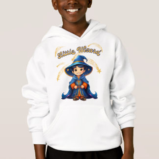 Camiseta Pequeno Feiticeiro – Capuz de Halloween para Crian