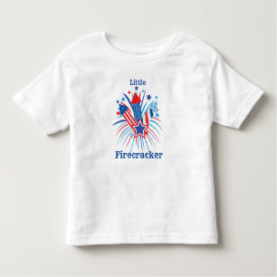 Camiseta Pequeno Firecracker 4 de julho