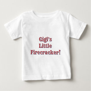 Camiseta Pequeno Fogos de Gigi! EUA 250 Fogos de Artifício