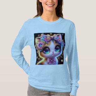 Camiseta Pequeno gato bonito