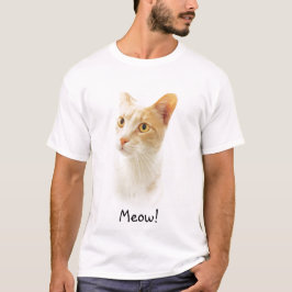 Camiseta Pequeno Gato Loiro Maravilhoso