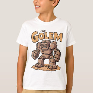 Camiseta Pequeno Golem Ck Para a Escola Kid Golem 
