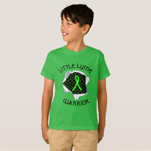 Camiseta Pequeno Guerreiro da Doença de Lyme