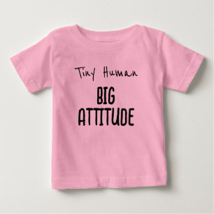 Camiseta Pequeno Humano, Grande Atitude
