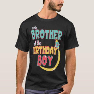 Camiseta Pequeno Irmão Da Matchi De Foguete Espacial Do Ani