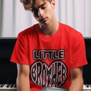 Camiseta Pequeno Irmão, Irmão Mais Jovem, Homens Gráficos D
