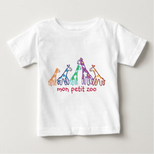 Camiseta pequeno jardim zoológico de segunda-feira