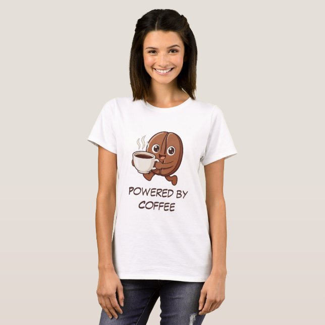 Camiseta Pequeno Kaka – Movido a Café (Frente Completa)