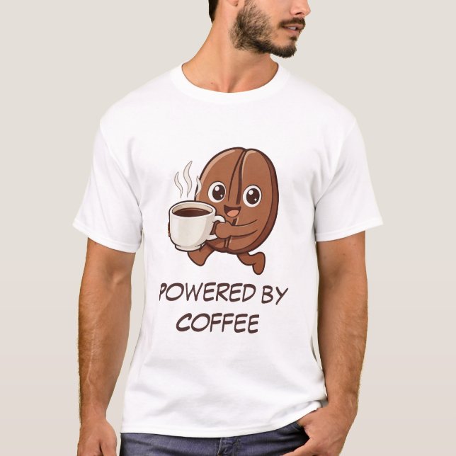 Camiseta Pequeno Kaka – Movido a Café (Frente)