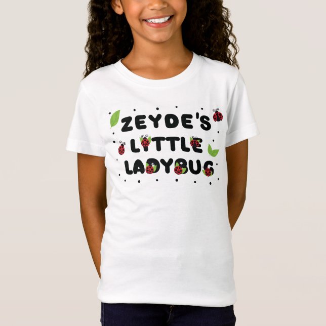 Camiseta Pequeno Ladybug de Zeyde - Bonito (Frente)