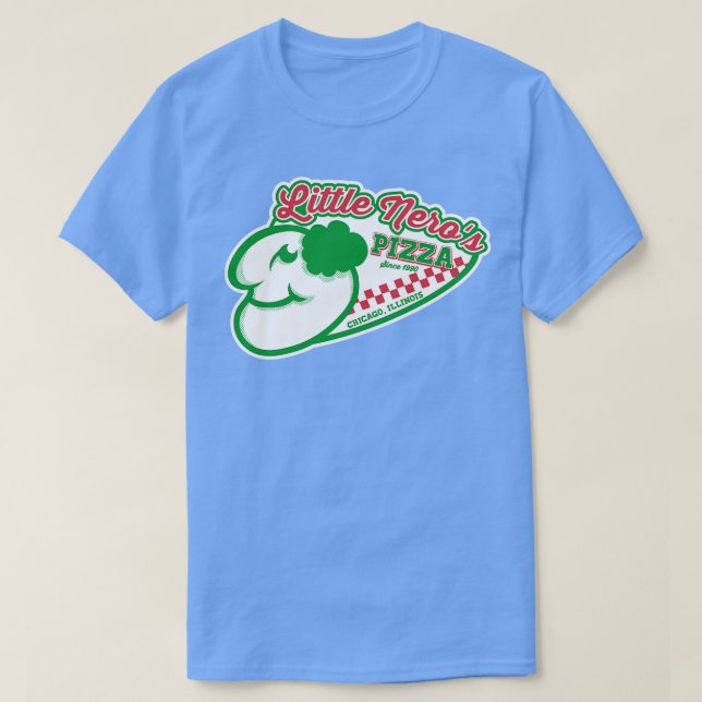 Camiseta Pequeno logótipo Neros Pizza (Frente do Design)