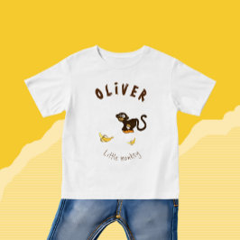 Camiseta Pequeno macaco