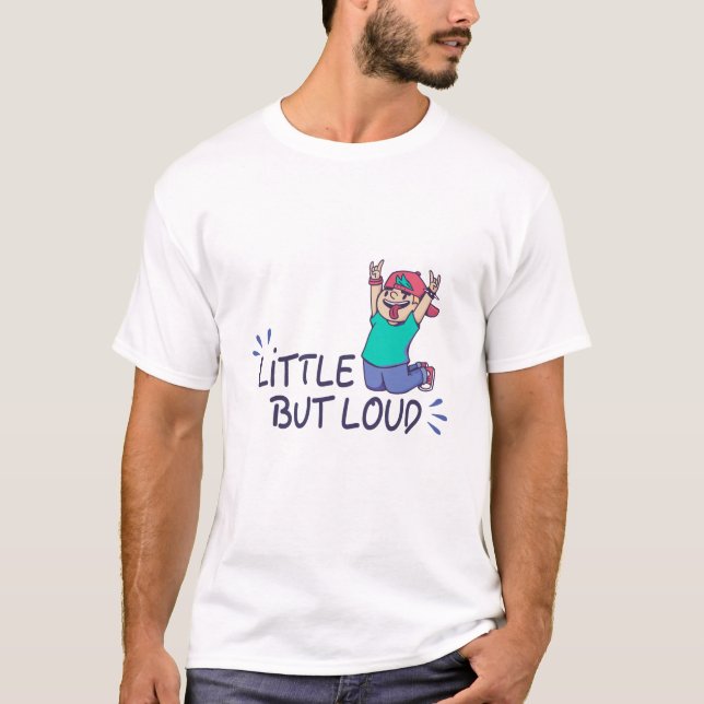 Camiseta Pequeno mas alto (Frente)