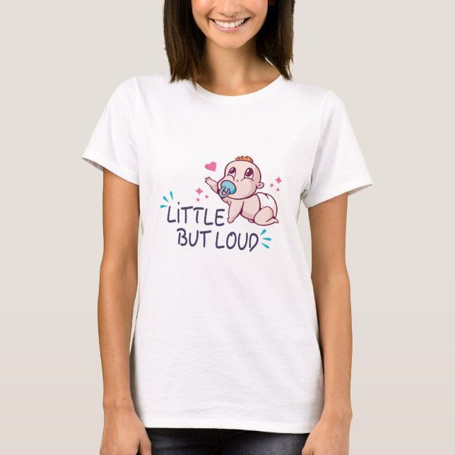 Camiseta Pequeno mas alto (Frente)