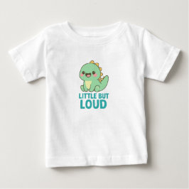 Camiseta Pequeno Mas Barulhento – Dino com Grande Personali