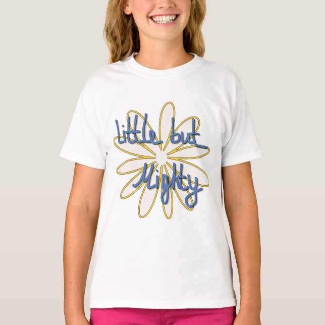 Camiseta Pequeno Mas Poderoso | Estilo Autêntico (Frente)