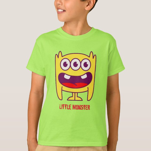 Camiseta Pequeno Monstro (Frente)