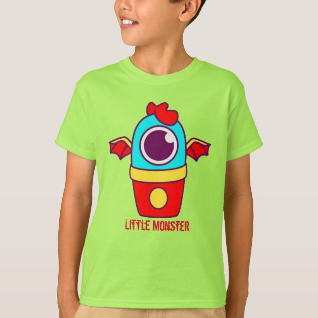 Camiseta Pequeno Monstro (Frente)