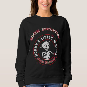Camiseta Pequeno Monstro Distorção Social Vinho De Dor De C