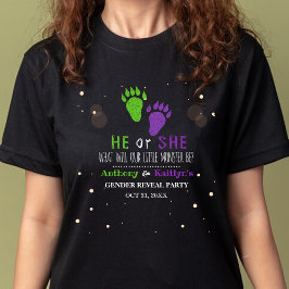 Camiseta Pequeno Monstro do Dia das Bruxas - Festa de Revel